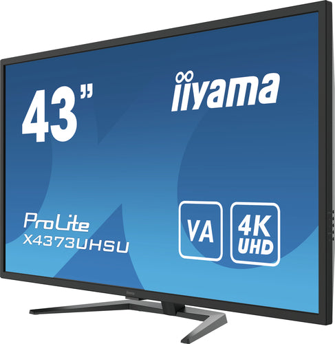 iiyama ProLite X4373UHSU-B1 computer monitor 108 cm (42.5 iiyama ProLite X4373UHSU-B1 computer monitor 108 cm (42.5